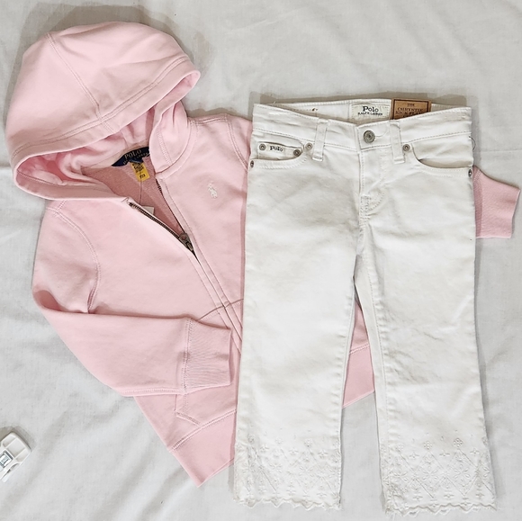 🆕️ Polo Ralph Lauren Hoody & Embroidered Jeans
